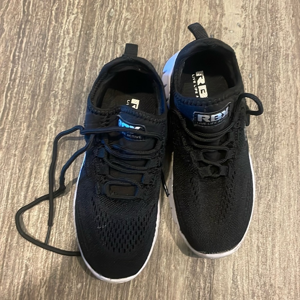RBX- kids 12a slip on athletic shoe